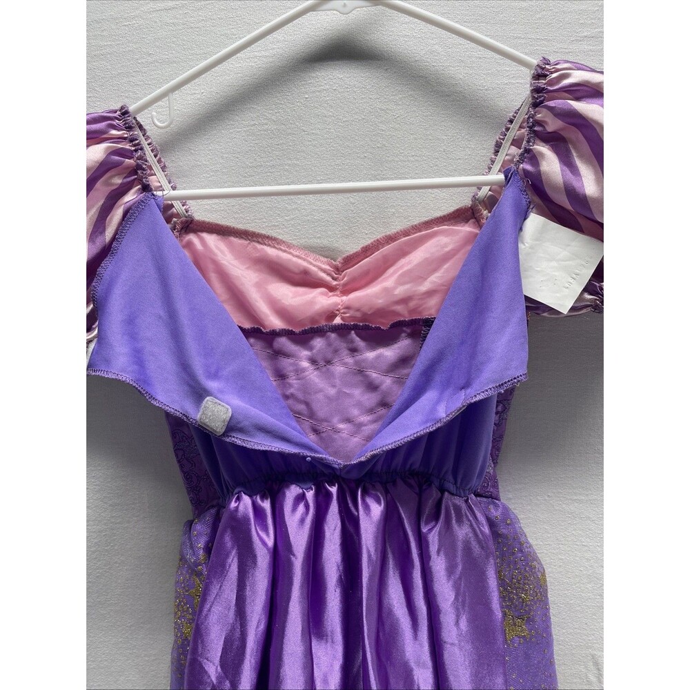 Disney Princess Rapunzel Costume Purple Dress Tangled Costumes S 4-6x Cosplay - Picture 10 of 10